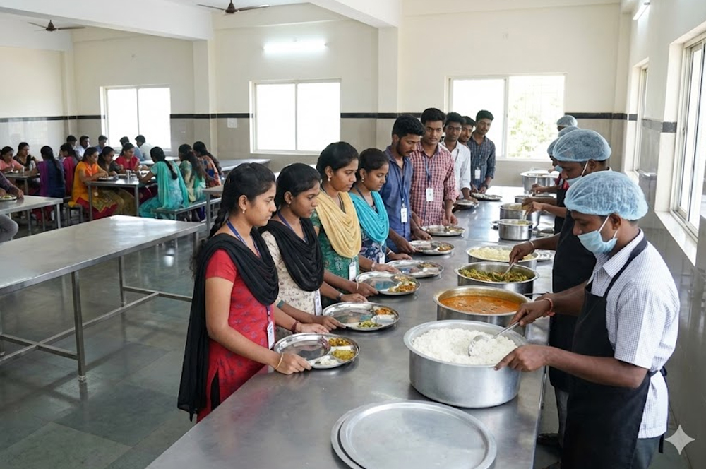 Mess, Infrastructure, ANNAI COLLEGES, Mess