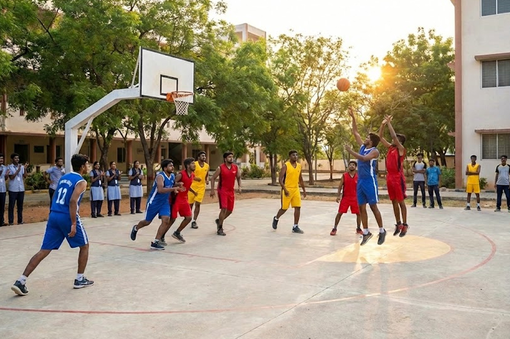 Play-Ground, Infrastructure, ANNAI COLLEGES, Play-Ground