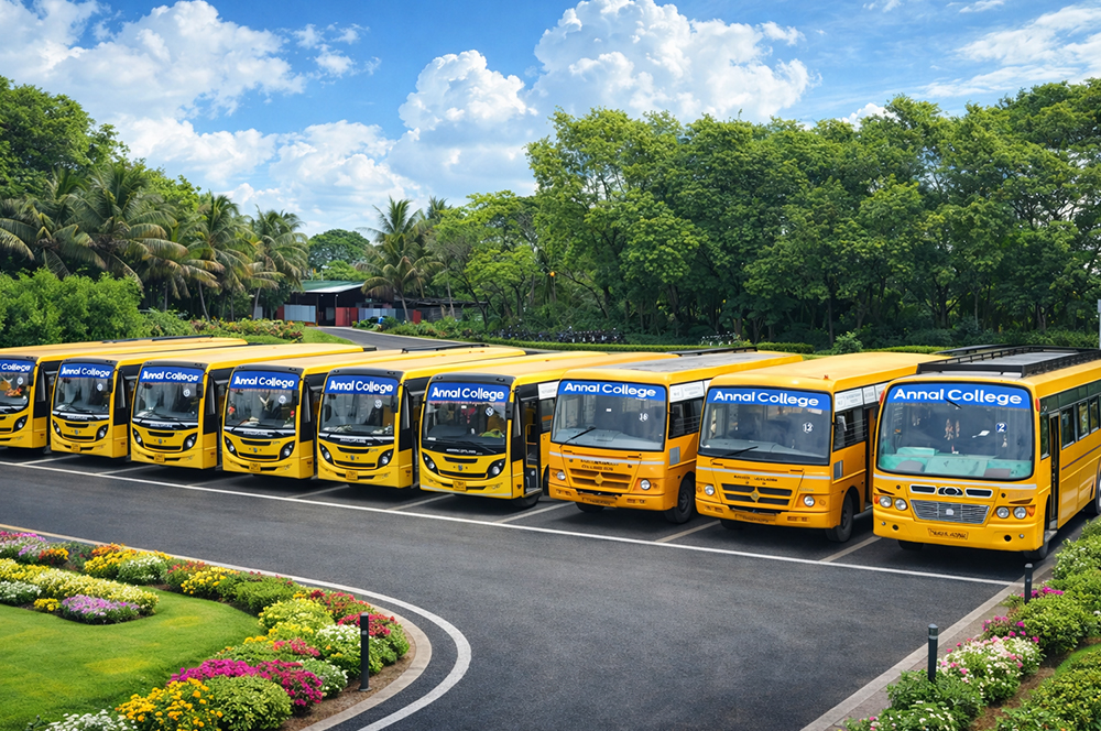 Transport1, Infrastructure, ANNAI COLLEGES, Transport1